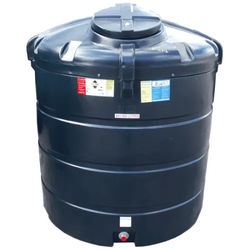 Bunded 1360 Litre Vertical Oil Tank